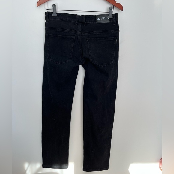 NKLS Straight leg Black Jeans size 28 - Picture 4 of 6